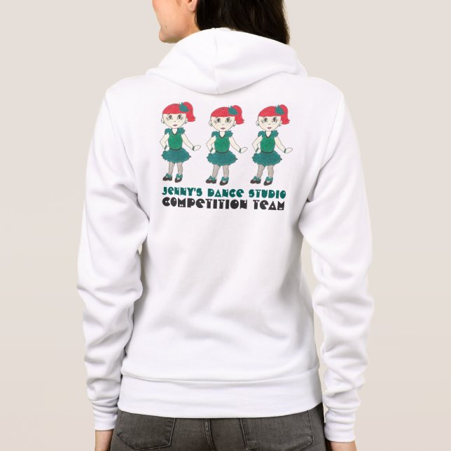 Sudadera Equipo de competencia Tap Dance Studio (Reverso)
