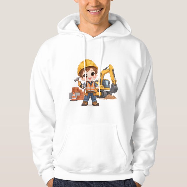 Sudadera Equipo de Construcción Junior (Anverso)