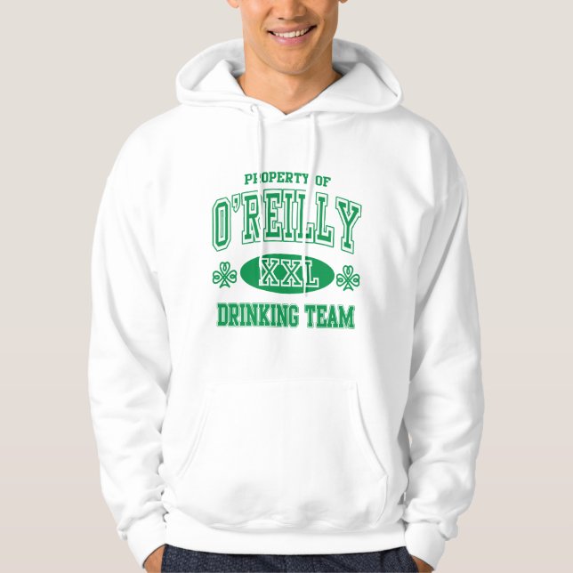 Sudadera Equipo de consumición del irlandés de O'Reilly (Anverso)