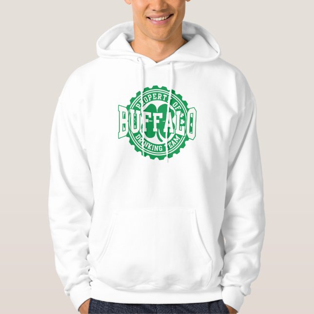 Sudadera Equipo de consumición irlandés de la cápsula del (Anverso)