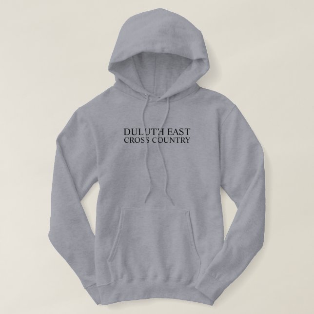 Sudadera Equipo de Cross Country Personalizado (Diseño del anverso)