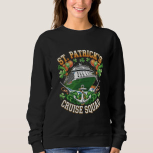 Sudadera Equipo de crucero del día de San Patricio 2025 coi