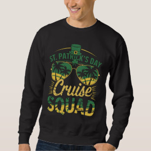 Sudadera Equipo de crucero del día de San Patricio coincide