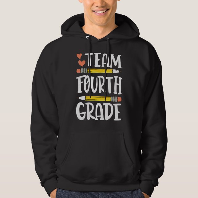 Sudadera Equipo De Cuarto Grado Arcoiris De Vuelta A Estudi (Anverso)