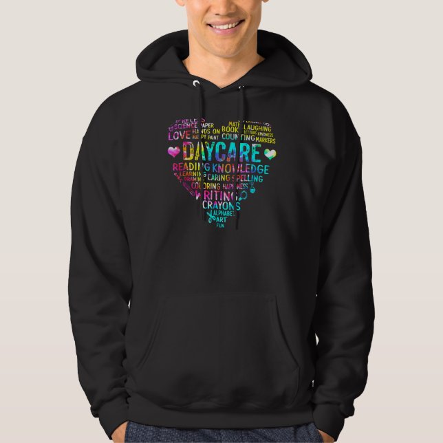 Sudadera Equipo De Cuidado De La Dedicación A La Escuela (Anverso)