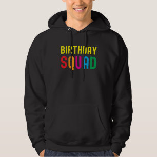 Sudadera Equipo de Cumpleaños Disfraz Familiar a Juego Cump