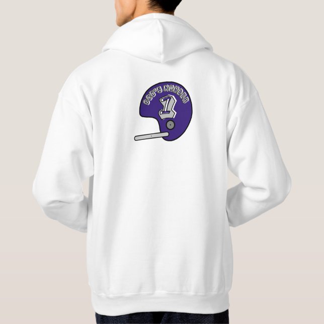 SUDADERA EQUIPO DE DIOS... CON CAPUCHA (Reverso)