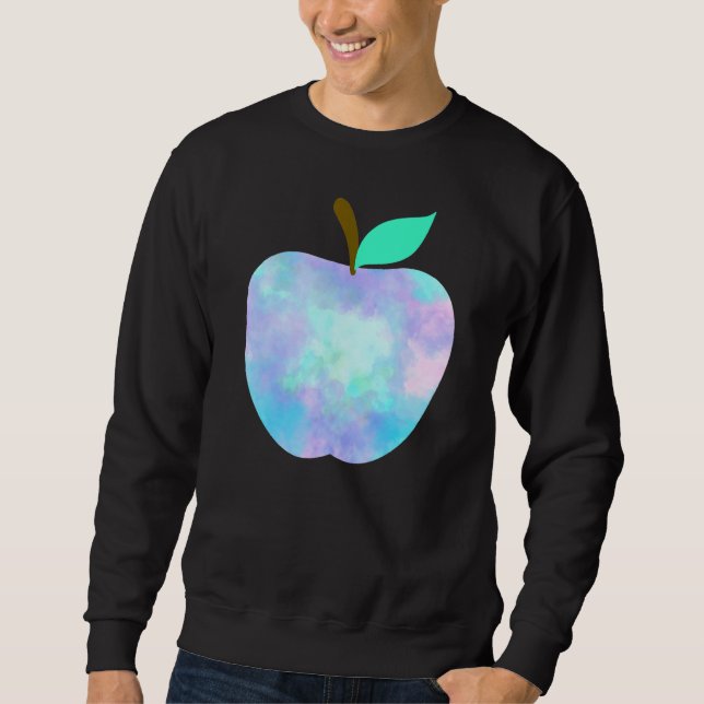 Sudadera Equipo De Enseñanza Escolar De Primer Día De Apple (Anverso)