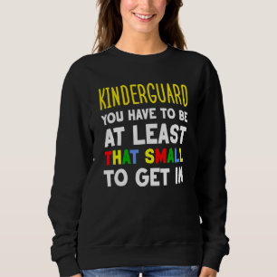 Sudadera Equipo De Enseñanza Preescolar Bouncer De Segurida