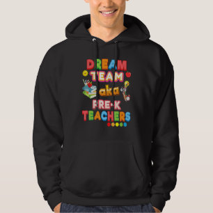 Sudadera Equipo de ensueño Aka maestros de prek De vuelta a