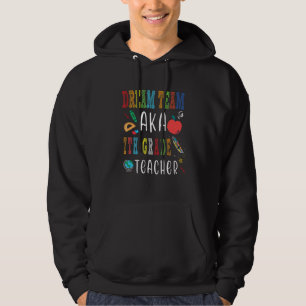 Sudadera Equipo de ensueño Profesores de séptimo grado De v