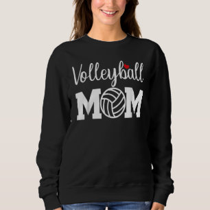 Sudadera Equipo de entrenador de voleibol de mamá mamá mamá