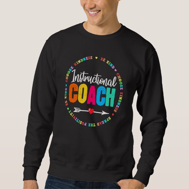 Sudadera Equipo De Entrenadores Instructivos De Vuelta A La (Anverso)