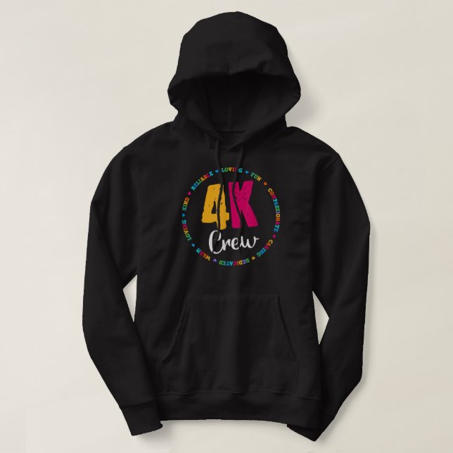 Sudadera Equipo de equipo de equipo de 4.000 efectivos de K (Diseño del anverso)