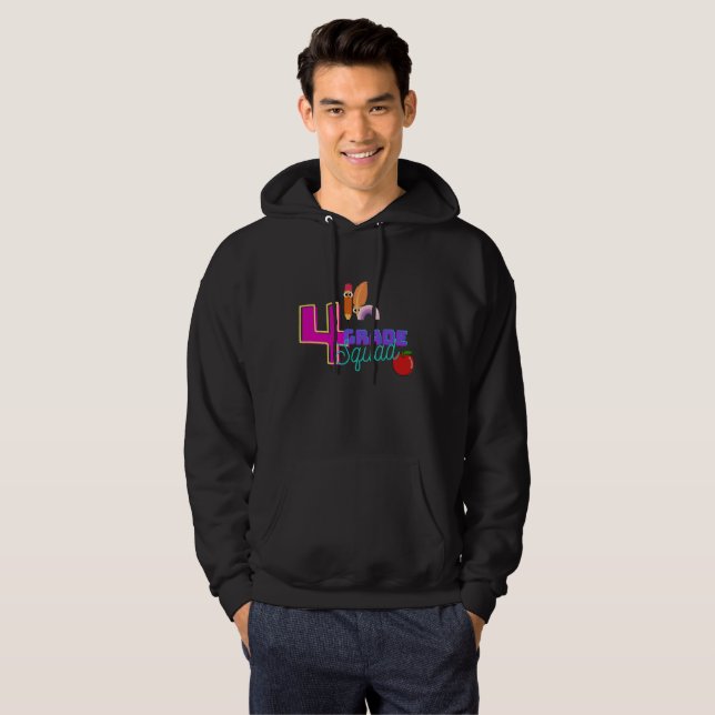 Sudadera Equipo de equipo de equipo de equipo de cuatro gra (Anverso completo)