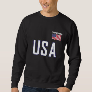 Sudadera Equipo de equipo de la bandera de Estados Unidos T