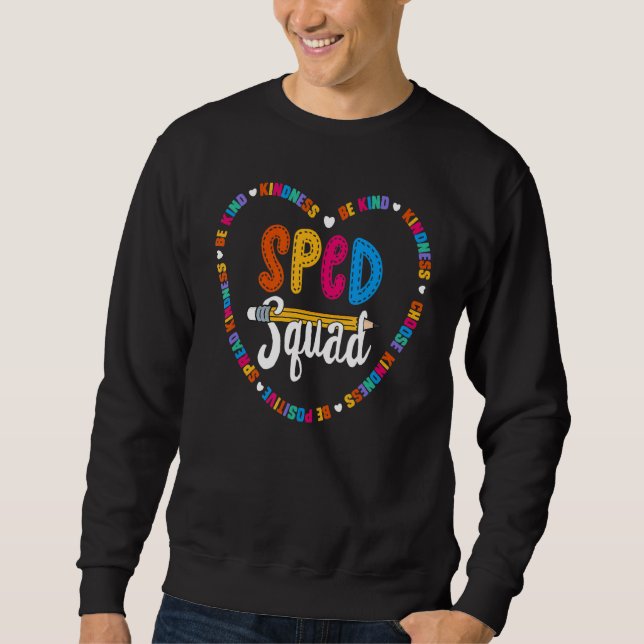 Sudadera Equipo De Escuadrón De Escuadrones De Eco De La Es (Anverso)