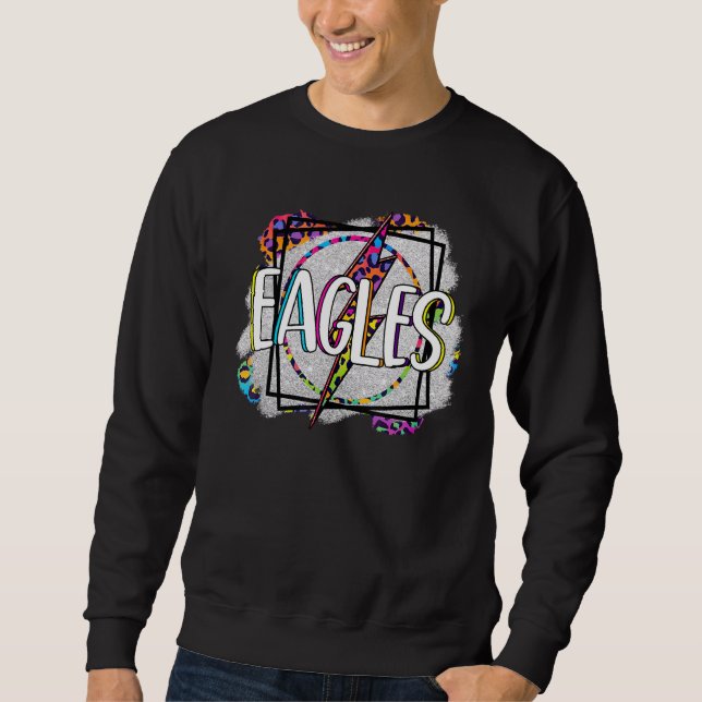Sudadera Equipo de Espíritu de Animo Escolar de Águilas Mas (Anverso)