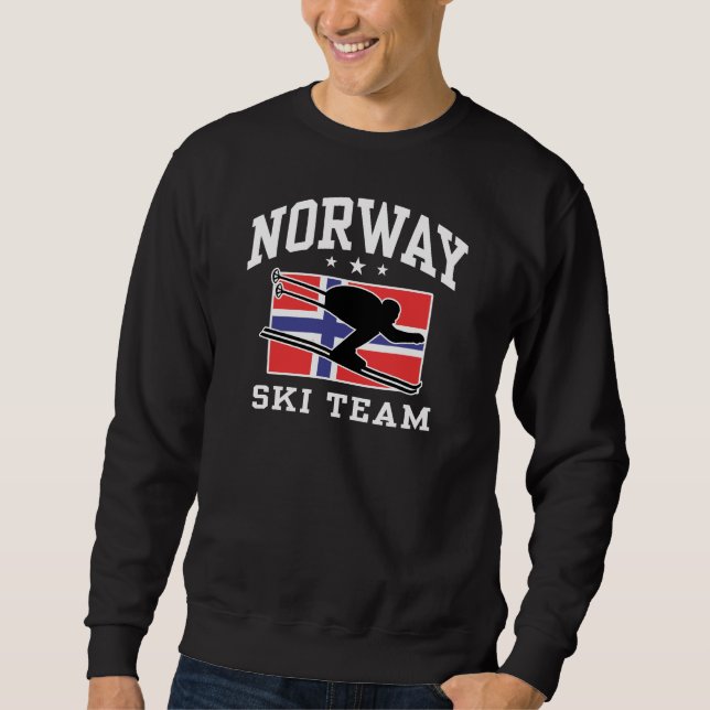 Sudadera Equipo de esquí de Noruega (Anverso)