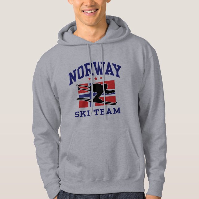 Sudadera Equipo de esquí de Noruega (Anverso)