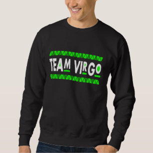 Sudadera Equipo de estilo retro Virgo Chica Septiembre Agos