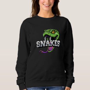 Sudadera Equipo de fans de serpientes Deportes Vida salvaje