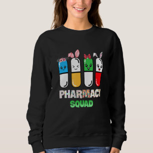 Sudadera Equipo de farmacia de escuadrón de farmacia Cute c