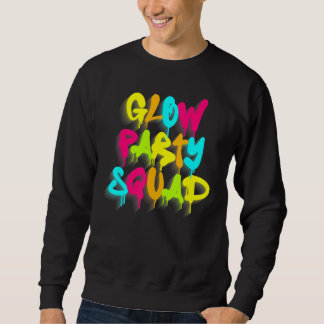 Sudadera Equipo de fiesta Glow con efecto de salpicadura de