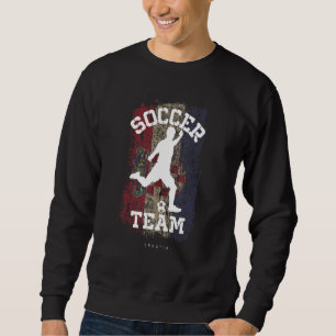Sudadera Equipo de fútbol de Croacia jugador de fútbol de b