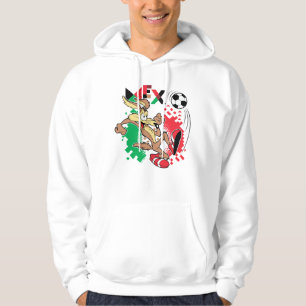 Sudadera Equipo de fútbol de México Gráfico de WILE E. COYO