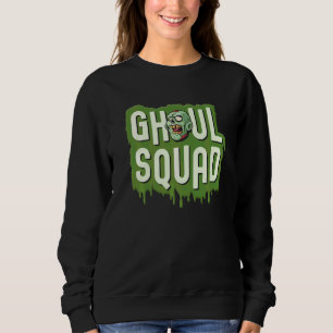 Sudadera Equipo de Ghoul de Halloween Tripulación Zombie Li