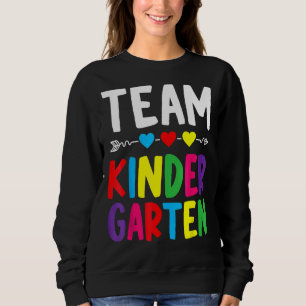 Sudadera Equipo De Guardería De Vuelta A Los Maestros Escol