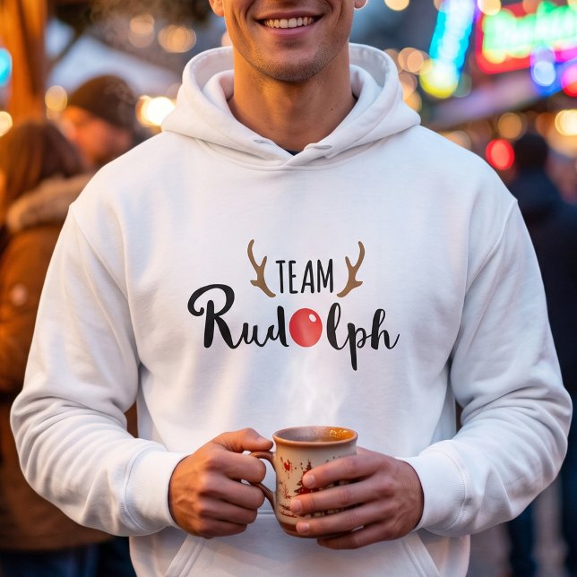Sudadera Equipo de hombres Rudolph Navidad Holiday (Subido por el creador)