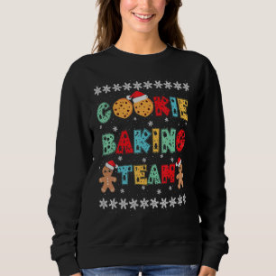 Sudadera Equipo de horneado de galletas hombres de jengibre