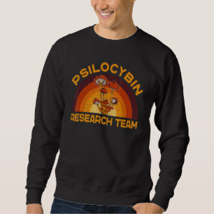 Sudadera Equipo de Investigación Retro Mushroom Vintage Psi