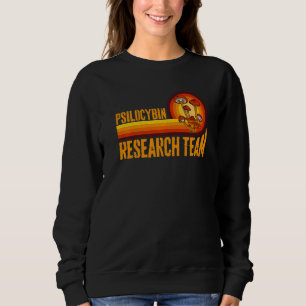 Sudadera Equipo de Investigación Retro Mushroom Vintage Psi