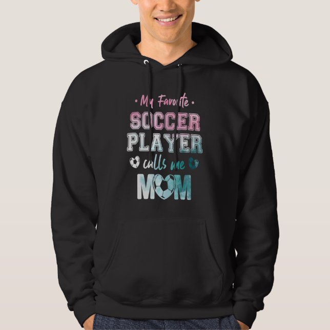 Sudadera Equipo de jugador de fútbol chica limpia a mamá Go (Anverso)
