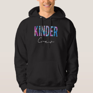Sudadera Equipo de Kinder Tie Dye de vuelta a la escuela fe