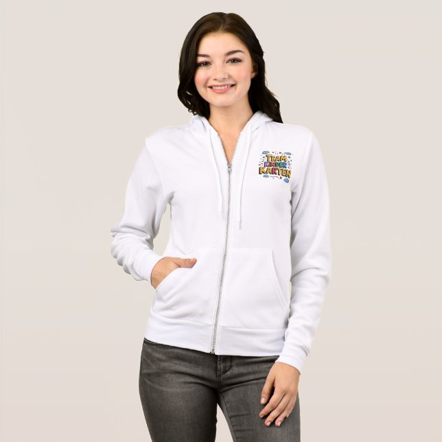Sudadera Equipo de Kindergarten (Anverso completo)
