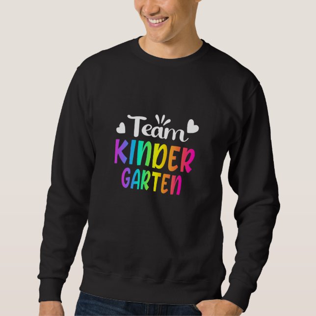 Sudadera Equipo de kindergarten profesor de kindergarten pr (Anverso)