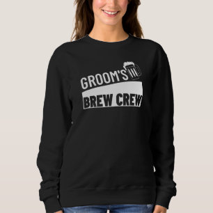 Sudadera Equipo de la Cerveza del Novio Mejor Amigo Despedi