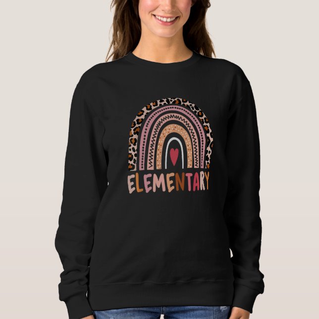 Sudadera Equipo de la escuadra elemental de vuelta al coleg (Anverso)
