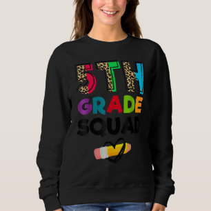 Sudadera Equipo de Leopardos del 5to Grado Profesores de Qu