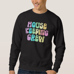 Sudadera Equipo de limpieza retro para el hogar Ama de casa