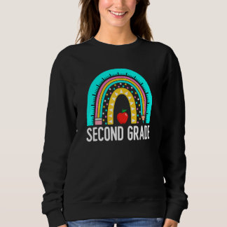 Sudadera Equipo de maestros de arcoiris de segundo grado Eq