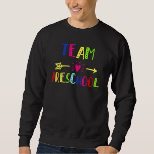 Sudadera Equipo De Maestros De Preescolar De Vuelta A La Es