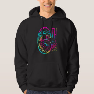 Sudadera Equipo de maestros de tipografía de sexto grado Ti