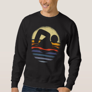 Sudadera Equipo De Natación Vintage