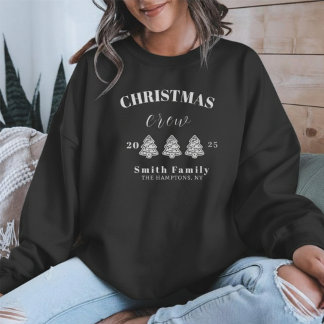 Sudadera Equipo de Navidad Familia Personalizada Gingerbr