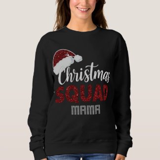 Sudadera Equipo de Navidad Mama Combinación Divertida de Na